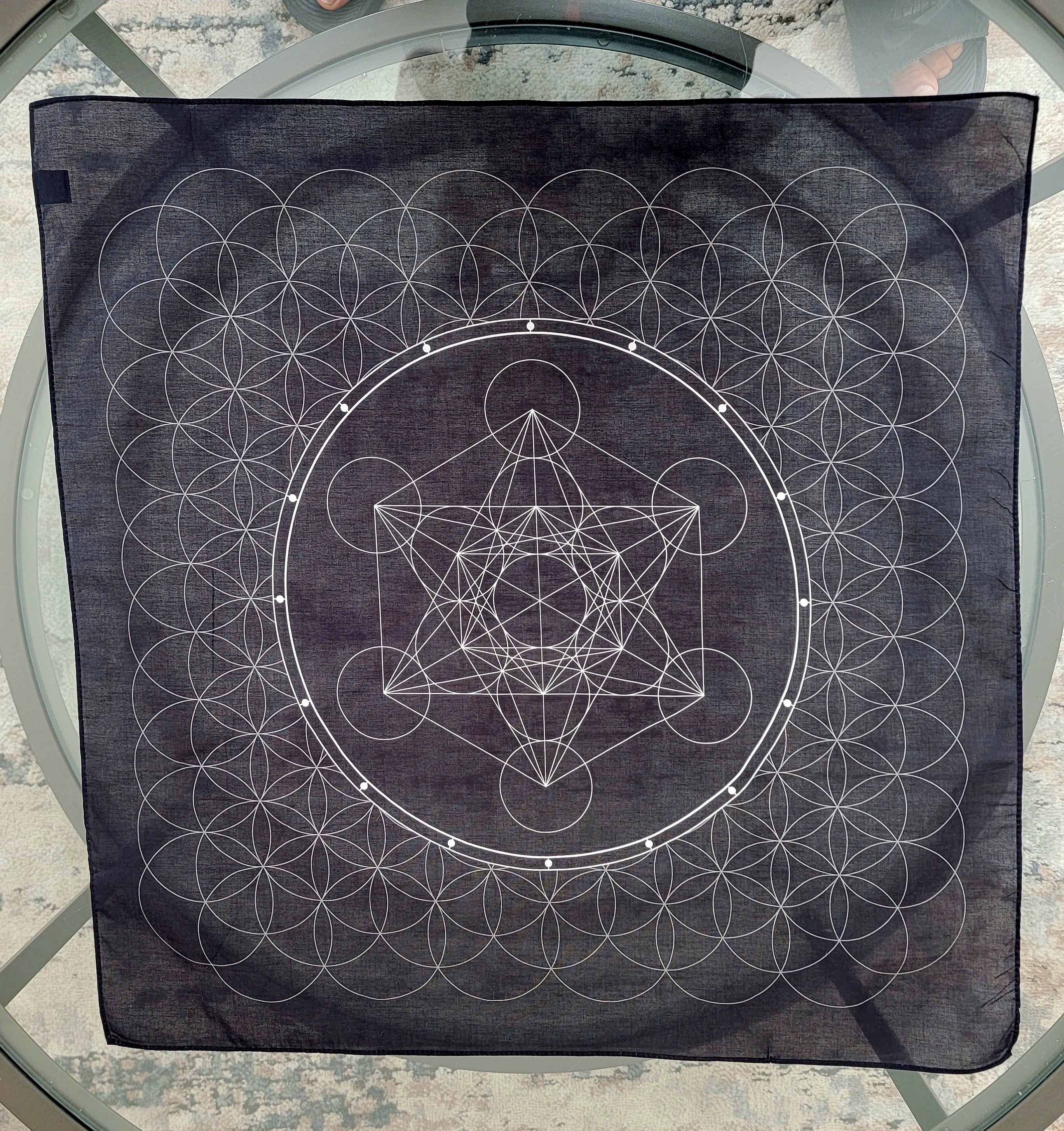 METATRONS CUBE | COTTON BANDANA
