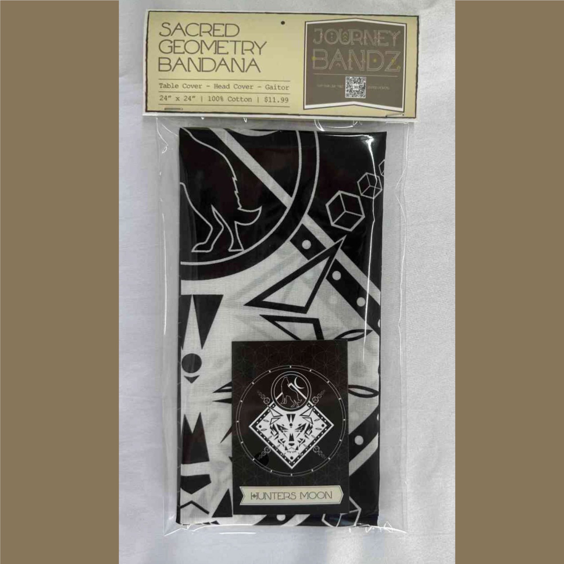 WOLF TOTEM | COTTON BANDANA