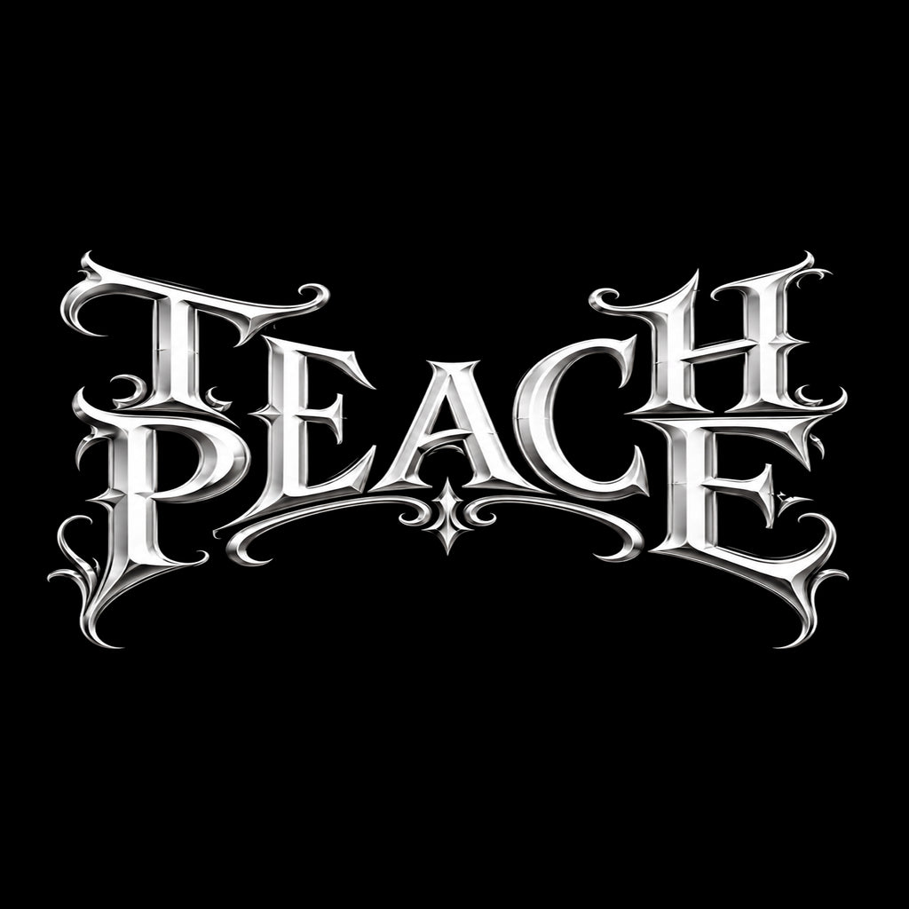 Teach Peace - Tattoo Tee